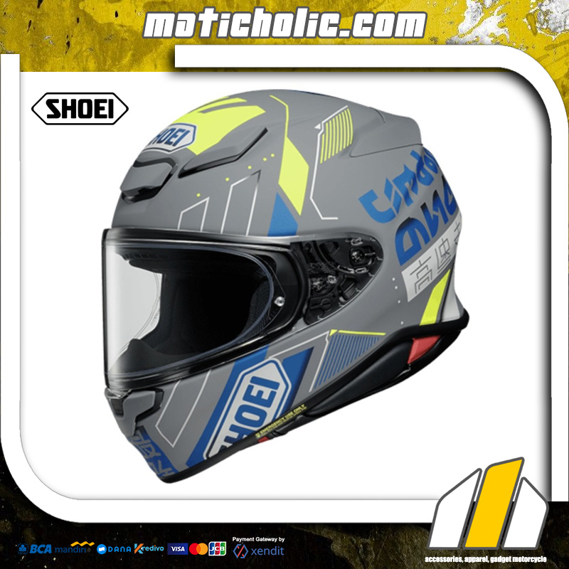 SHOEI Z8 Accolade TC10 Fullface Helmet | maticholic-eshop.com