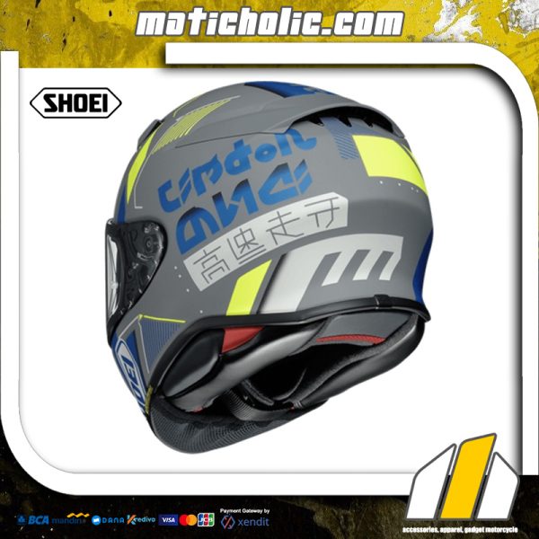 SHOEI Z8 Accolade TC10 Fullface Helmet | maticholic-eshop.com