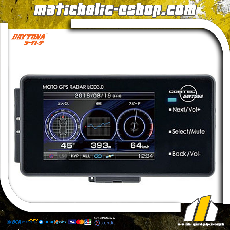 Daytona Moto GPS Radar LCD 3.0 | maticholic-eshop.com